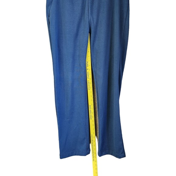 Woolrich Women's Pants Pull On Straight Leg Activewear #1212 Size M Blueberry - Picture 7 of 10
